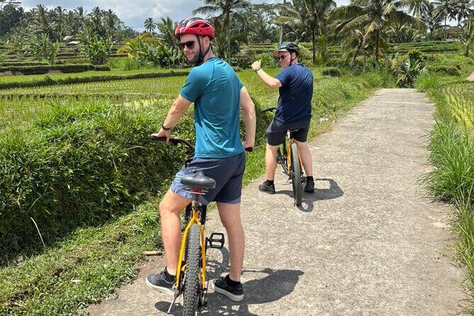 Kintamani Down Hill Cycling - First Village Look: School Stop and Everyday Education