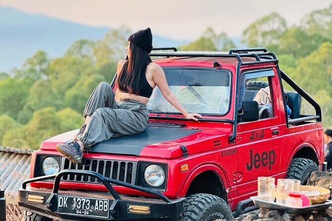 Mount Batur Jeep Sunrise by 4WD with Breakfast - Getting to the sunrise spot: basecamp to 4WD jeep