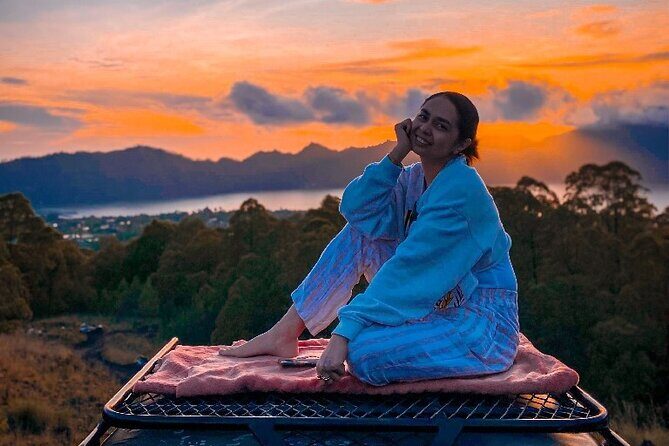 Mount Batur Jeep Sunrise & Hot Spring - All Inclusive Tour - After sunrise: black lava field and the 1963 eruption