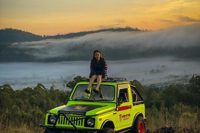 Mount Batur Jeep Sunrise Tour - All Inclusive - The Black-Lava Jeep Ride: Thrill, Scenery, and a Geology Lesson