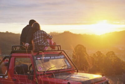 Mount Batur Jeep Tour - The black lava desert: photos first, then exploration