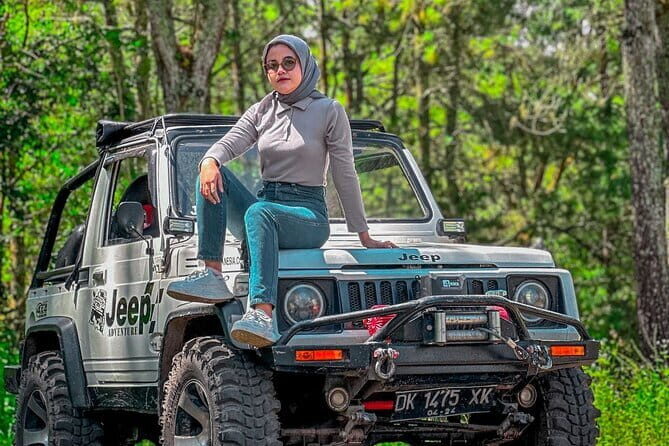 Mount Batur Sunrise Jeep From Ubud - Black Lava in One Hour: Big Volcanic Rock, Quick Stop Format