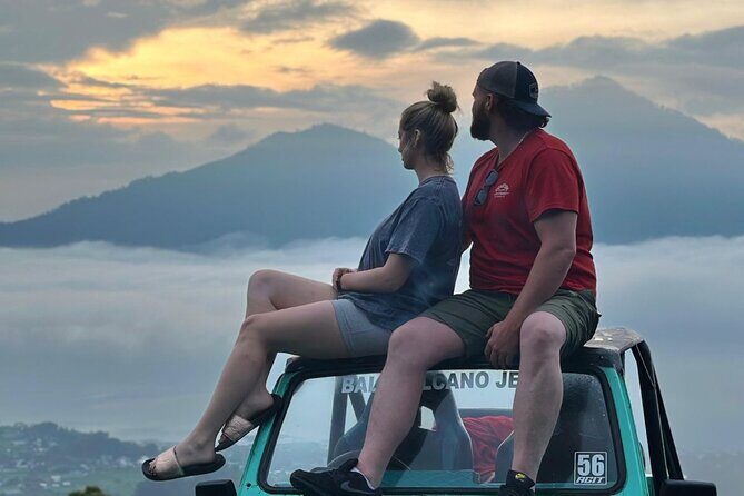 Mount Batur Sunrise Jeep Tour with Hot Springs and Waterfall - Air-Conditioned Transport and a Driver Who Helps With Photos