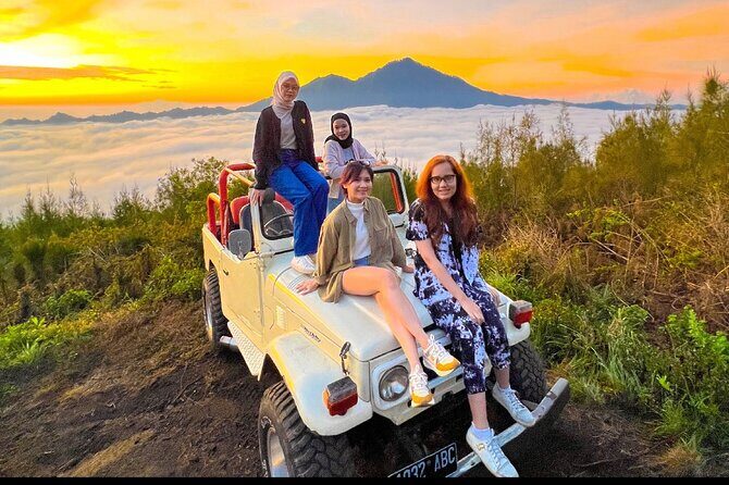 Mount Batur Sunrise Jeep Tour with Natural Hot Spring - After Sunrise: Black Lava, the 1963 Eruption Story, and Pine Forest Passes