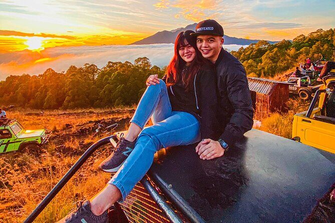 Mount Batur Sunrise Jeep With Black Lava - The sunrise jeep ride: views, hidden routes, and photo angles