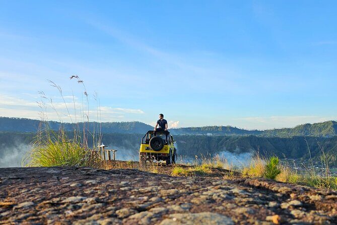 Mount Batur Sunset Jeep Tour - Mount Batur at sunset: caldera views, black lava, and the clock you can’t ignore